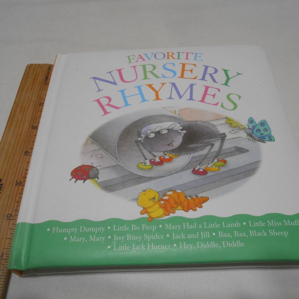 NEW FAVORITE NURSERY RHYMES SOFT PADDED BOOK BY LITTLE HIPPO ALISON ATKINS 👶📘